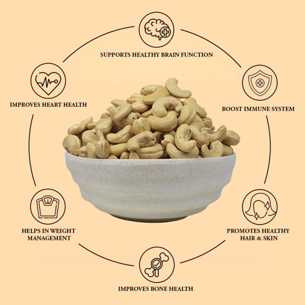 Cashew Nuts (kaju) Jumbo Sized - Image 2